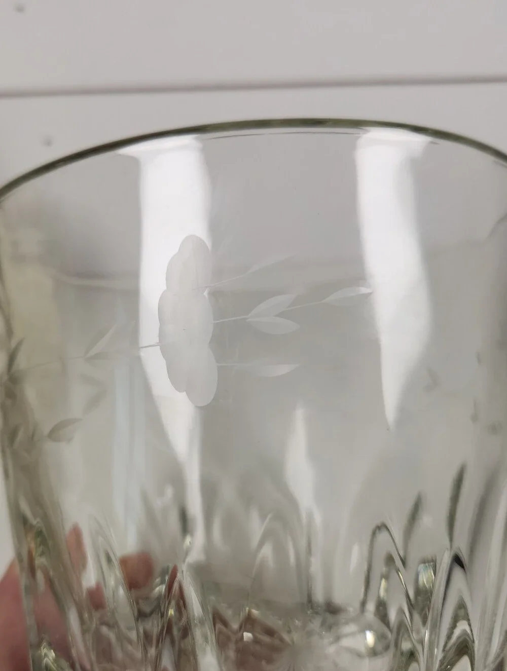 Vintage Princess House Heritage Cut Crystal Ice Bucket | Wine Chiller